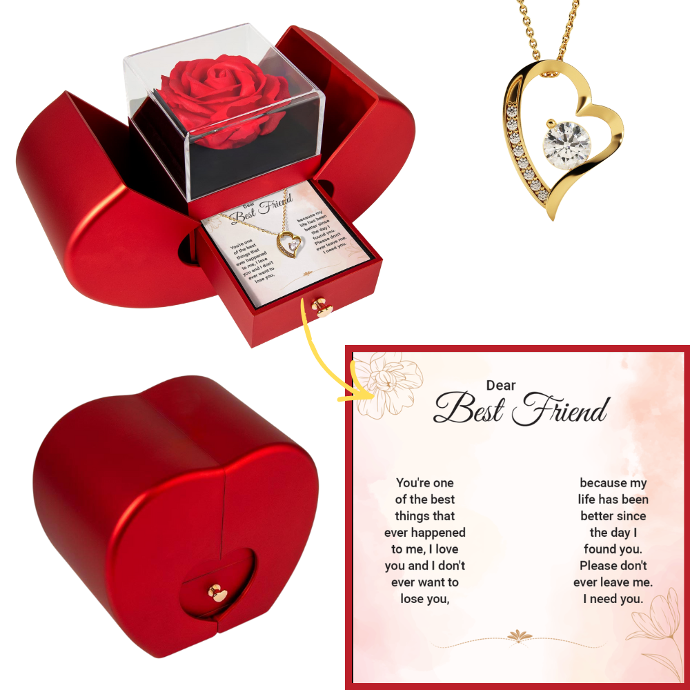 Best Friend Necklace - Unique Jewelry Gift for BFFs, Sisters