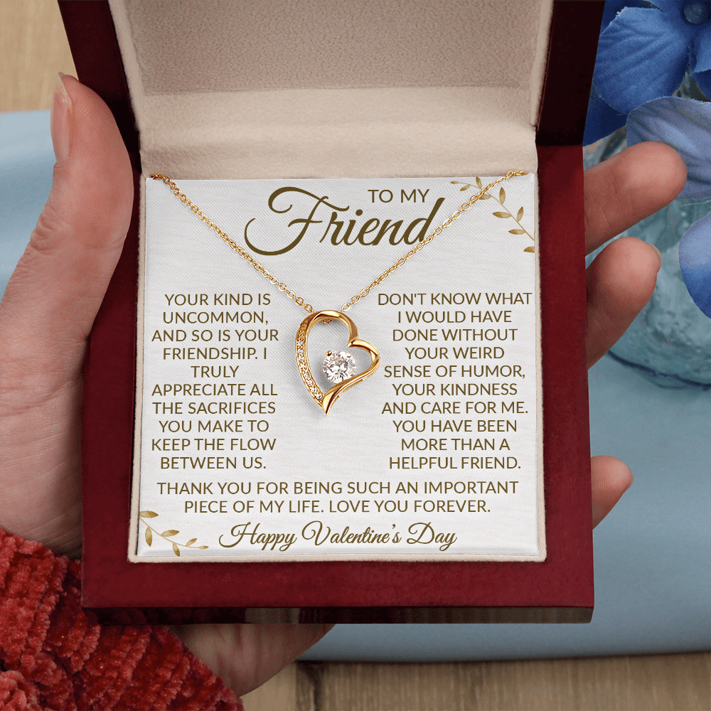 Forever Love Necklace – A Special Valentine's Day Gift for a Cherished Friend