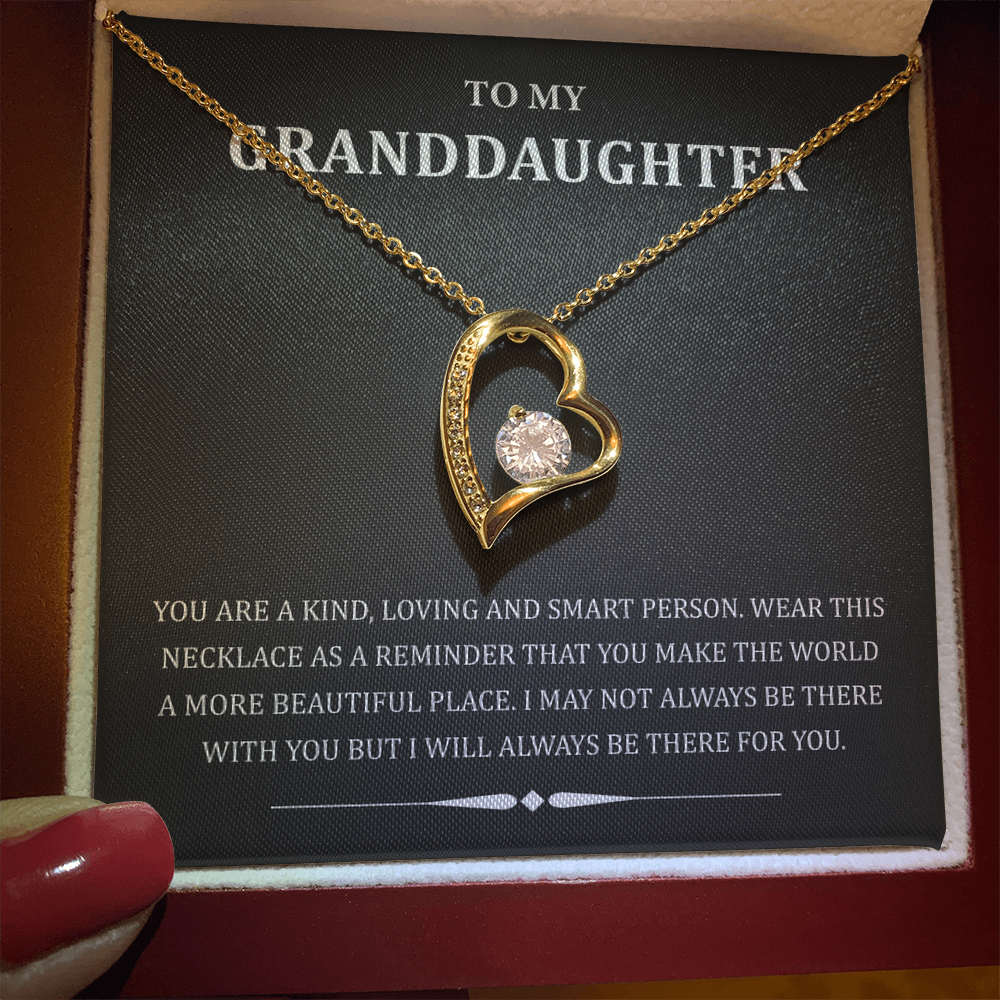 Granddaughter Necklace Gift From Grandma Grandmother Grandpa