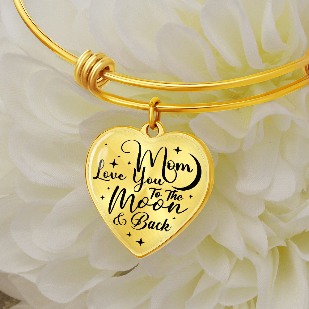 Gifts for Mom Birthday From Son, Mother Daughter Bangle Bracelet, Bangles for Mother's Day.