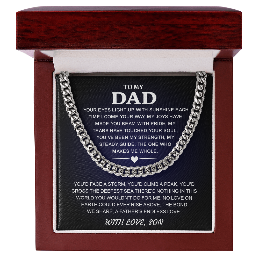 Father's Day Necklaces Gifts - Gifts for the Dad Who Has Everything, Father and Son Necklace