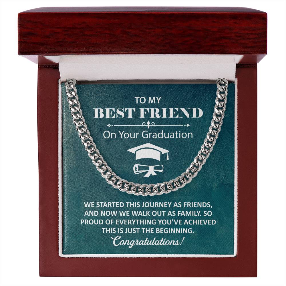 Graduation Gift Ideas for Best Friend - Cuban Chain Necklace - Stylish Gifts for Him