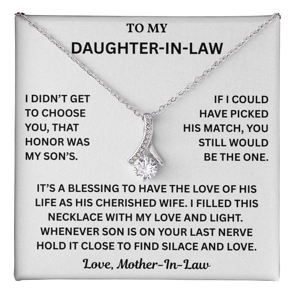 Daughter-in-Law Birthday Gifts Stainless Steel Jewelry From Mom Dad