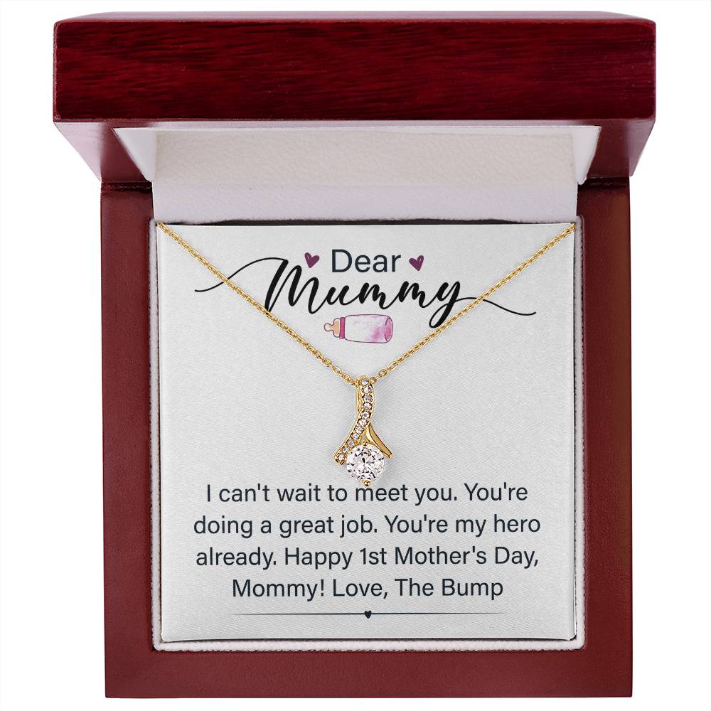 Best Gifts for First Time Mom, to My Mom Alluring Beauty Necklace