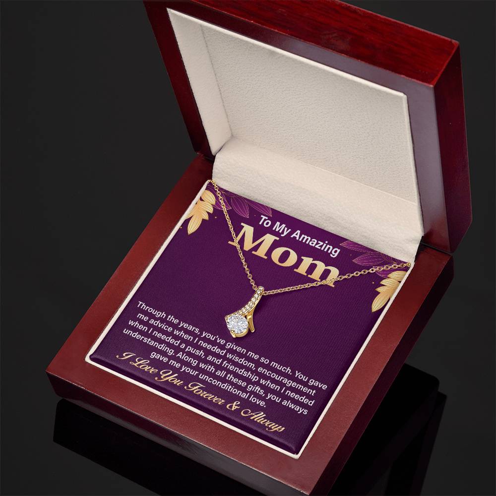Elegant Alluring Beauty Necklace – Special Gift for New Moms, A Timeless Keepsake