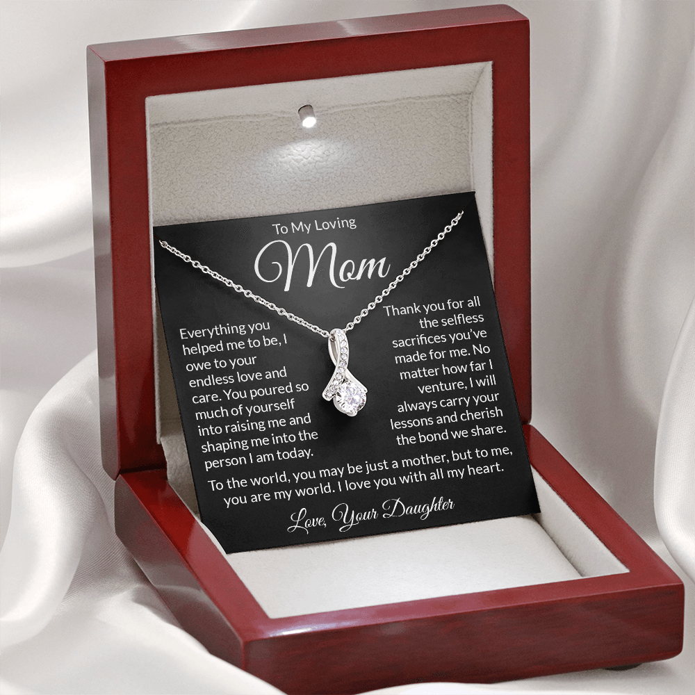 Alluring Beauty Necklace – Thoughtful Valentine’s Day Gift for Mom