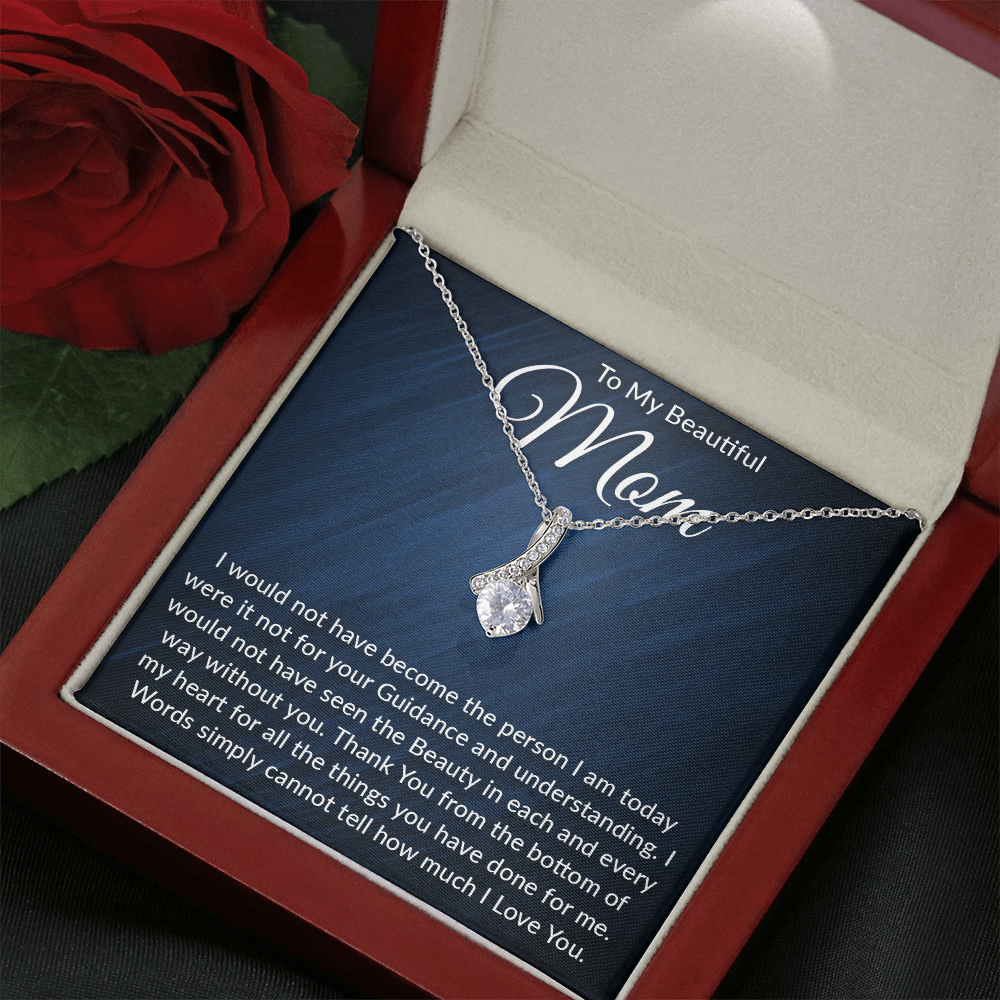 Alluring Beauty Necklace – Thoughtful Valentine's Day Gift for Mom