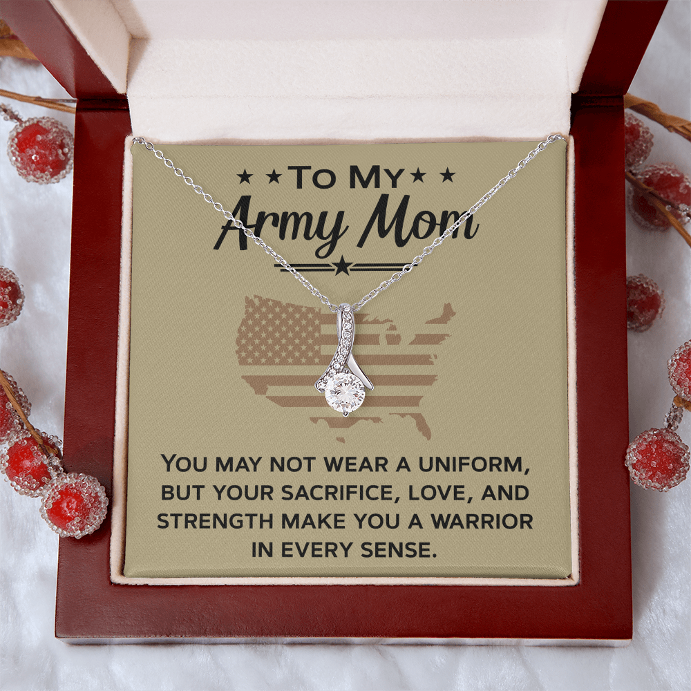 Elegant Necklace with gift box and heartfelt message