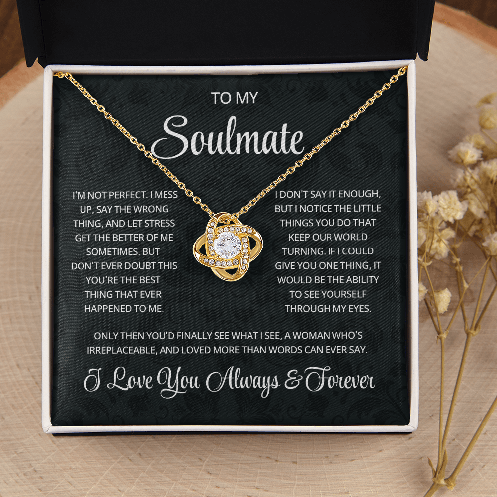 Soulmate Jewelry for Her on Valentine's Day, the Best Gifts for Wife, Girlfriend