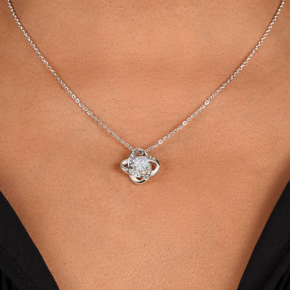 Love Knot Necklace for Wife – A Romantic Valentine's Day Gift