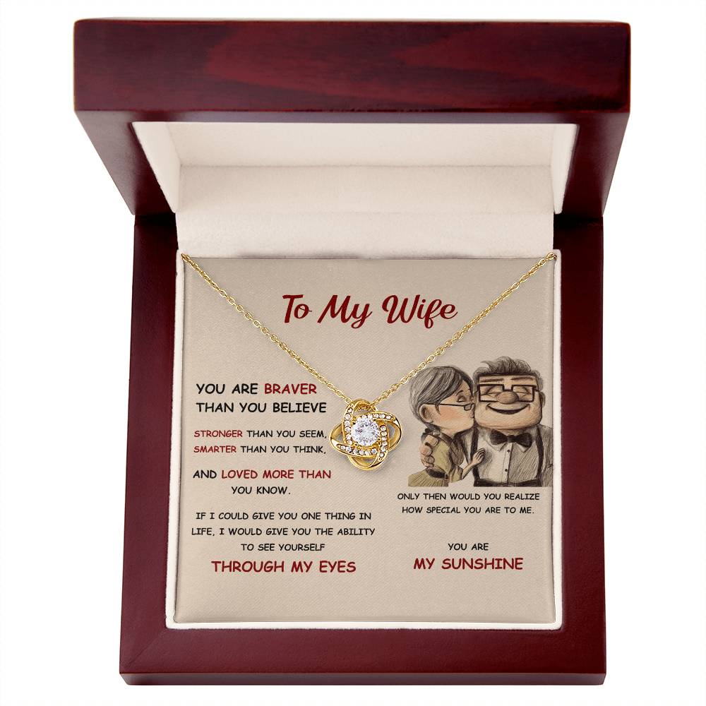 Necklace for Wife from Husband – Romantic Birthday Surprise or Appreciation Gift