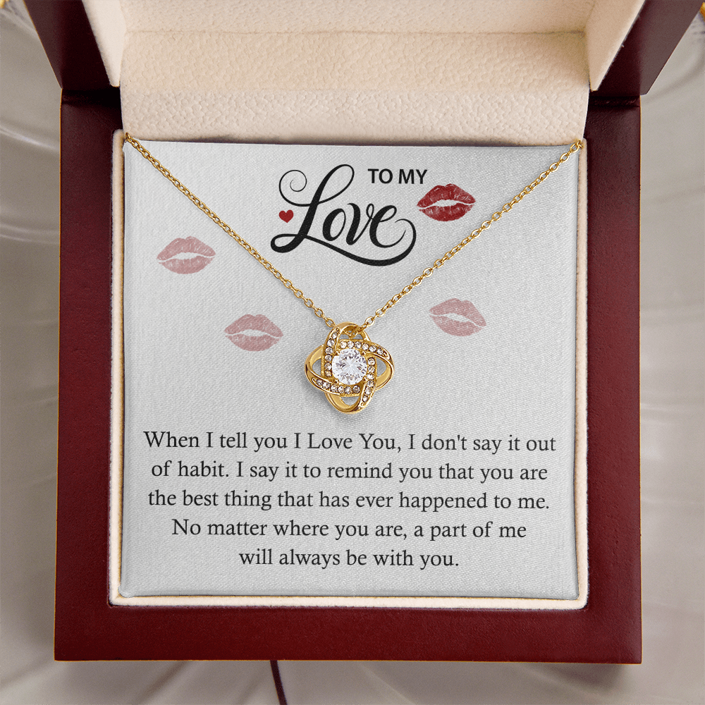 Jewelry for My Wife, I Love You, Gifts for Her, the Best Thing That Ever Happened to Me