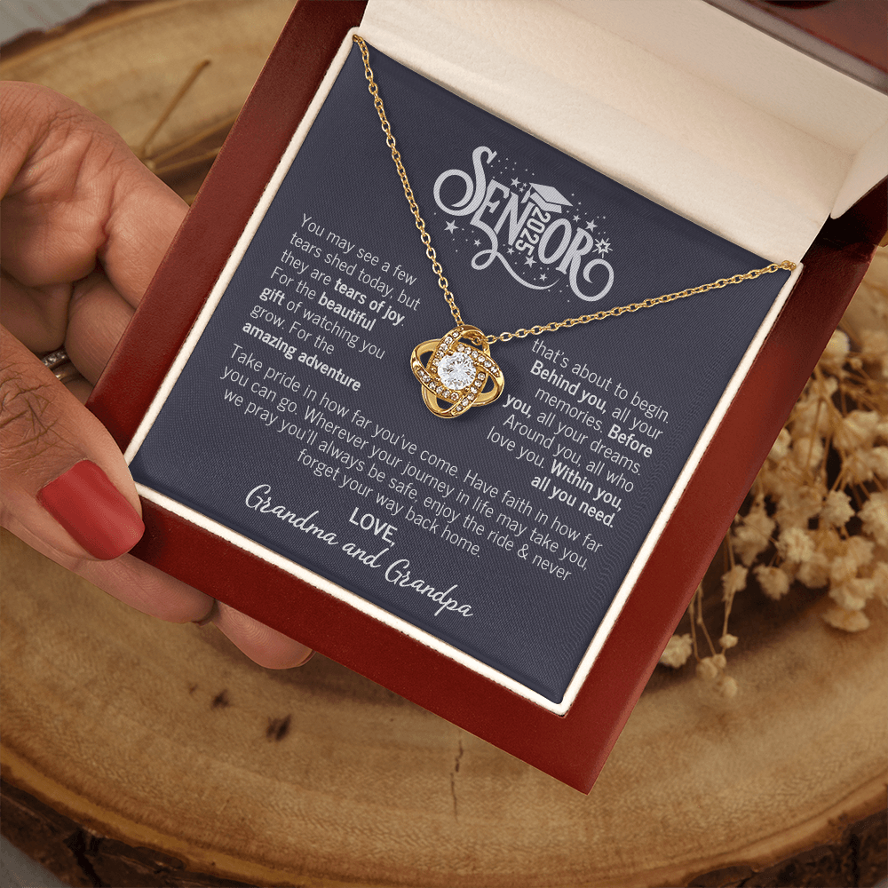 This Stainless Steel Pendant Necklace is a Loving Keepsake From Grandpa, or Grandma