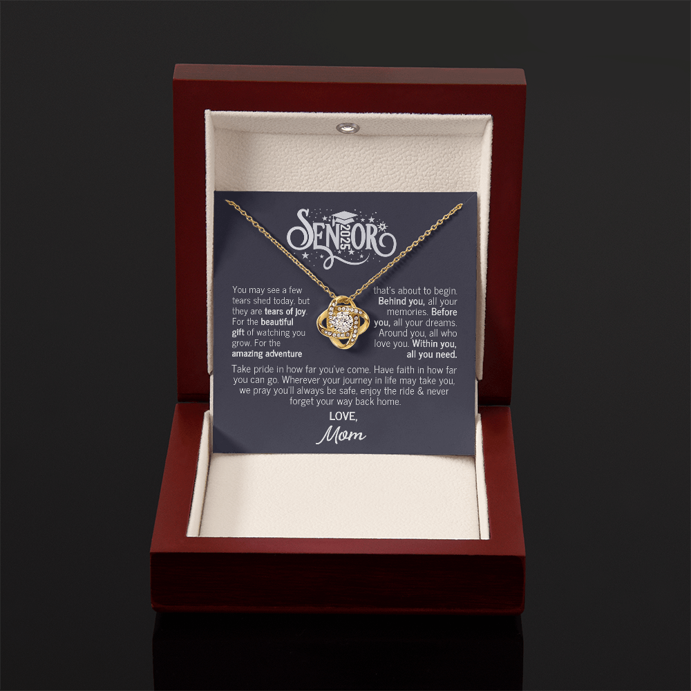 University Graduation Gifts For Her - Senior 2025 - Jewelry For Daughter From Mom