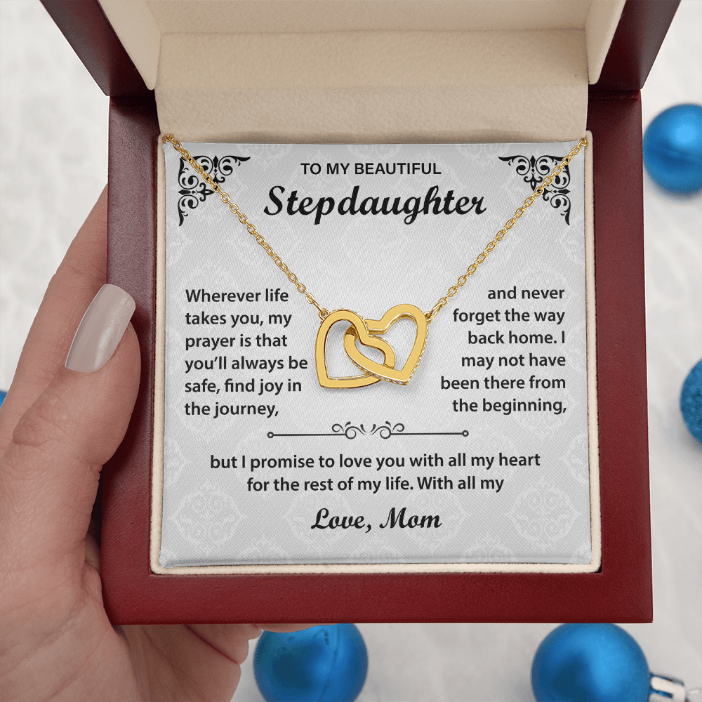 To My Beautiful Stepdaughter - Mother Daughter Jewelry