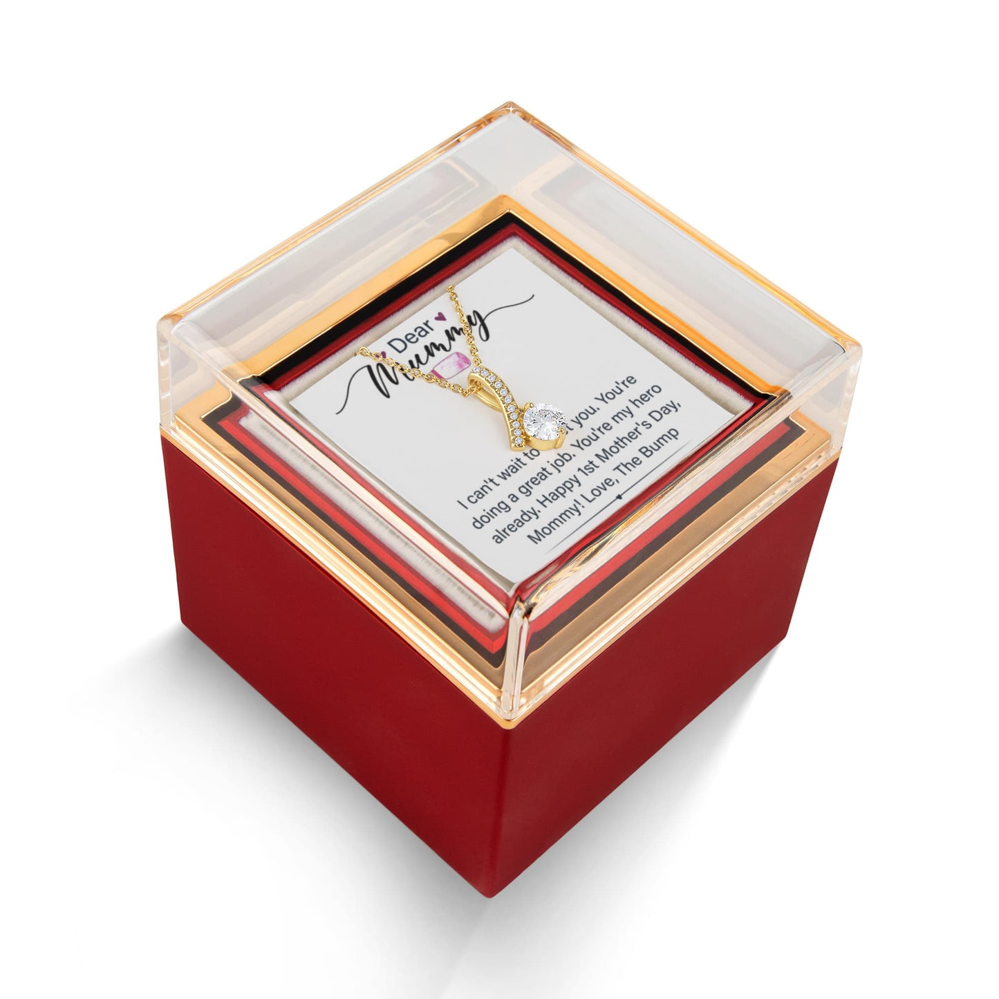 To an Amazing Mamma To Be - You Are Going To Be an Amazing Mother - Alluring Beauty Necklace