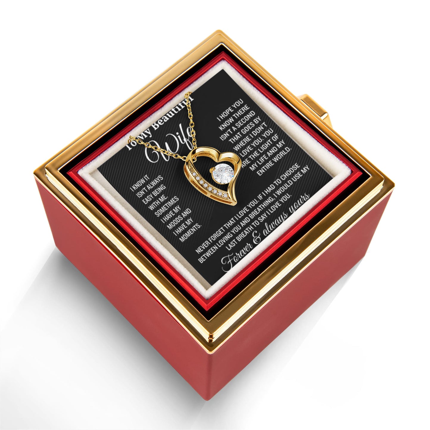 Soulmate Necklace for Women, Romantic Jewelry Gift for Her on Valentine's Day
