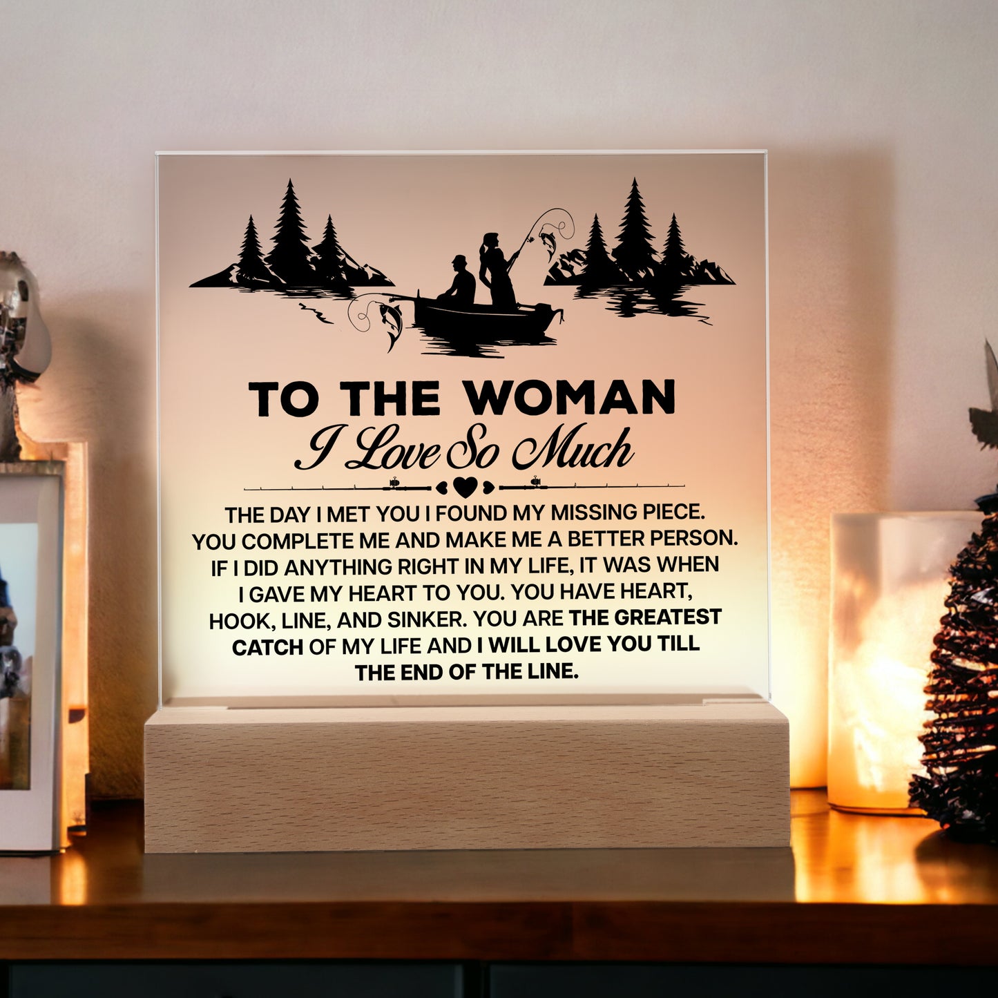 You're the greatest catch of my life - Perfect gift from Husband to Wife