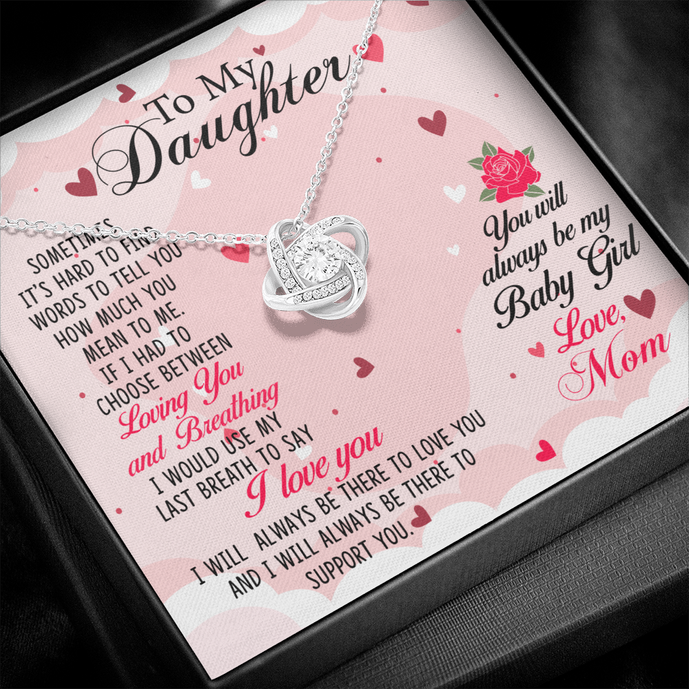 To My Daughter Necklace From Dad, Presents for your daughter Surprise Your Daughter