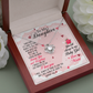 To My Daughter Necklace From Dad, Presents for your daughter Surprise Your Daughter