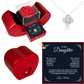 To My Beautiful Daughter - Just Hold This Close to Feel My Love - Necklace