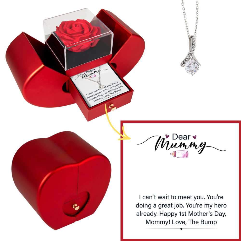 Best Gifts for First Time Mom, to My Mom Alluring Beauty Necklace
