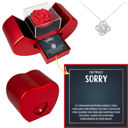 To My Soulmate Necklace - I Apologize for Hurting Your Feelings