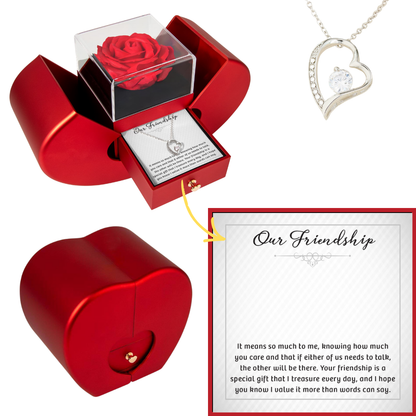 Meaningful Jewelry Gift for Her - Perfect for Women - Forever Love Necklace