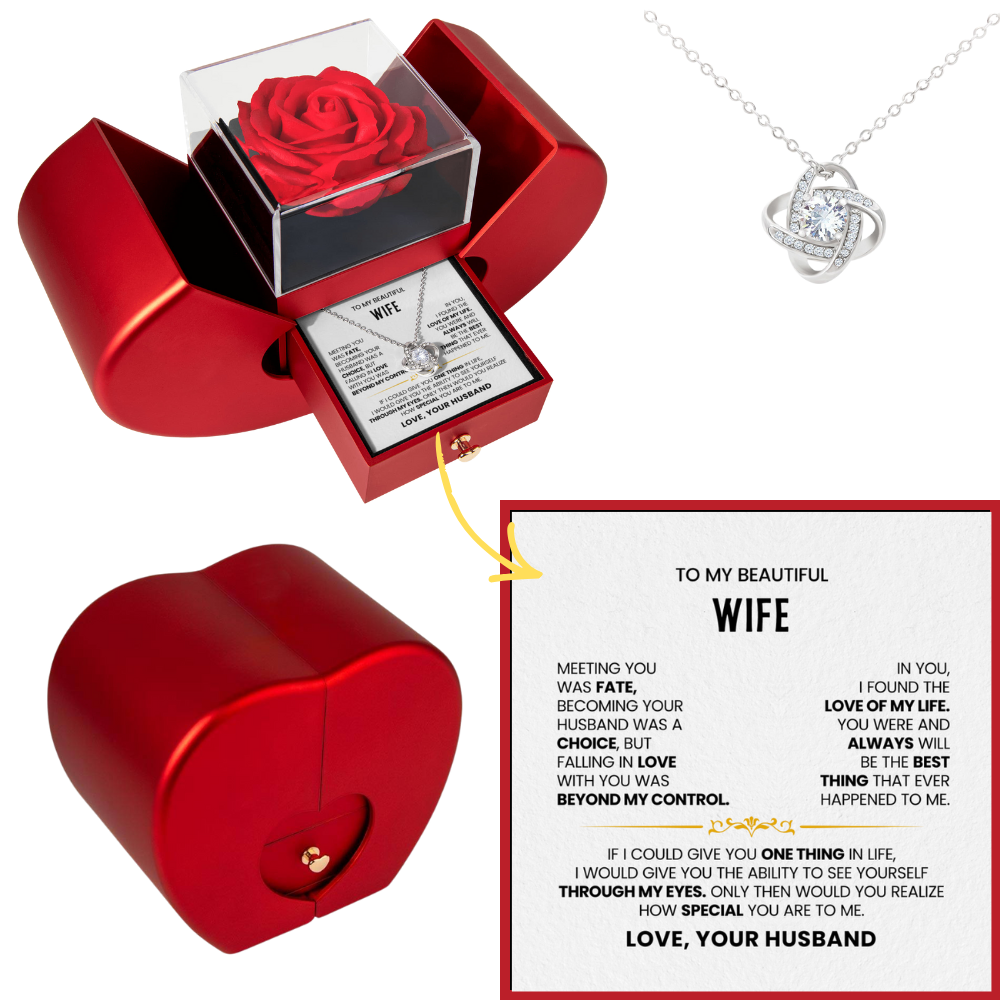 Valentine's Day - Sentimental for My Wife With Message Card