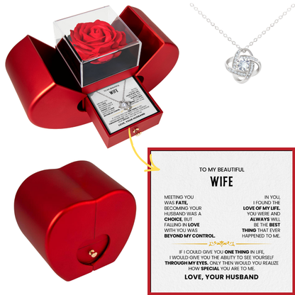 Valentine's Day - Sentimental for My Wife With Message Card