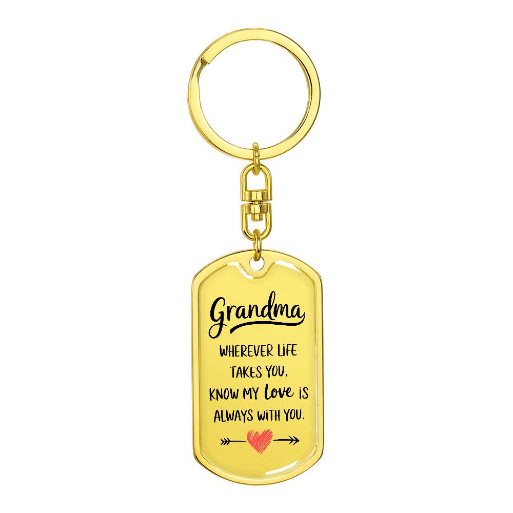 First Time Grandma Gift, New Grandma Gift, I Love You Grandma, Grandma Keychain, Mother's Day Gift For Grandma