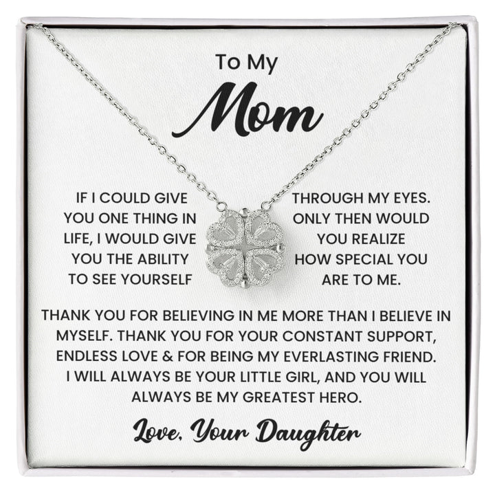 To My Mom Necklace Gifts Meaningful Gift to Mom From Son