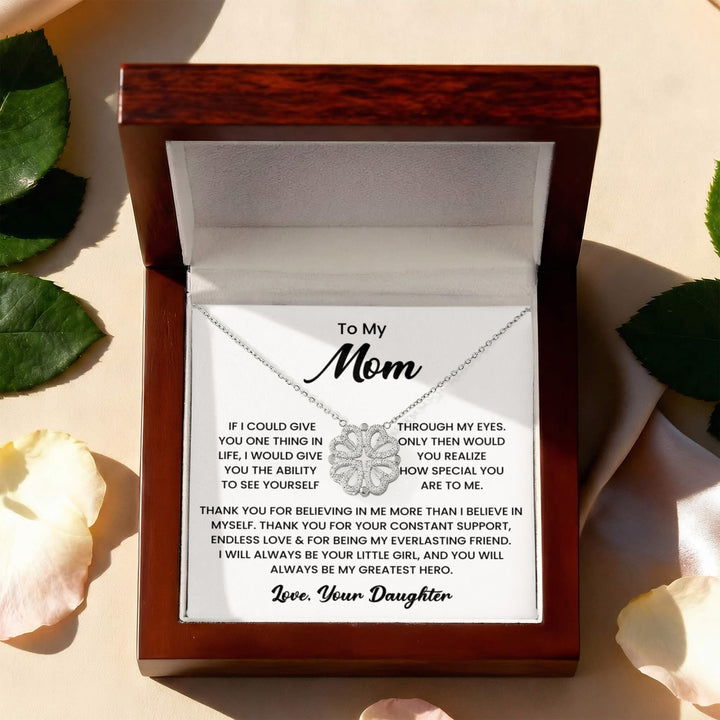 To My Mom Necklace Gifts Meaningful Gift to Mom From Son
