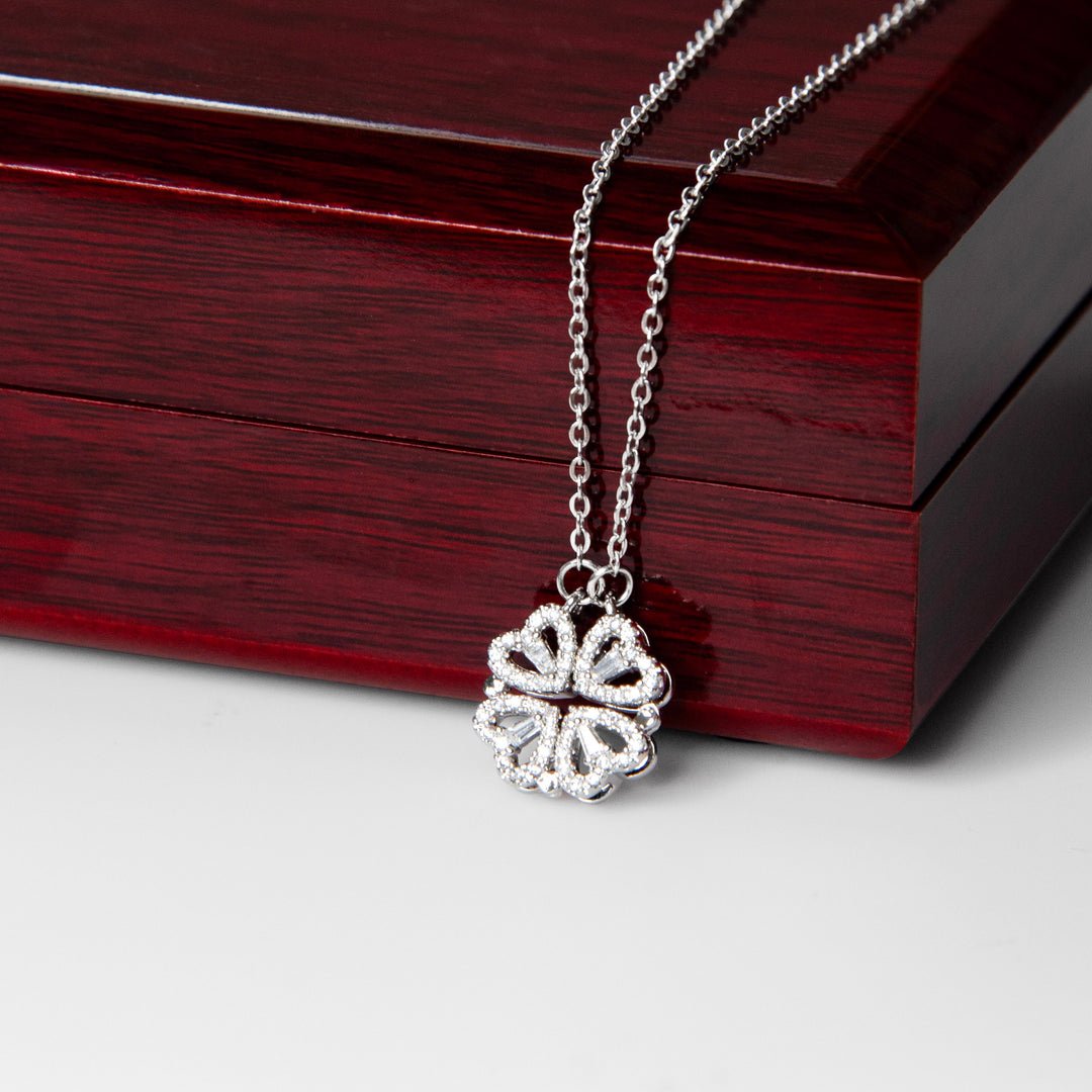 To My Beautiful Mom Necklace, Gift for Mom From Daughter or Son