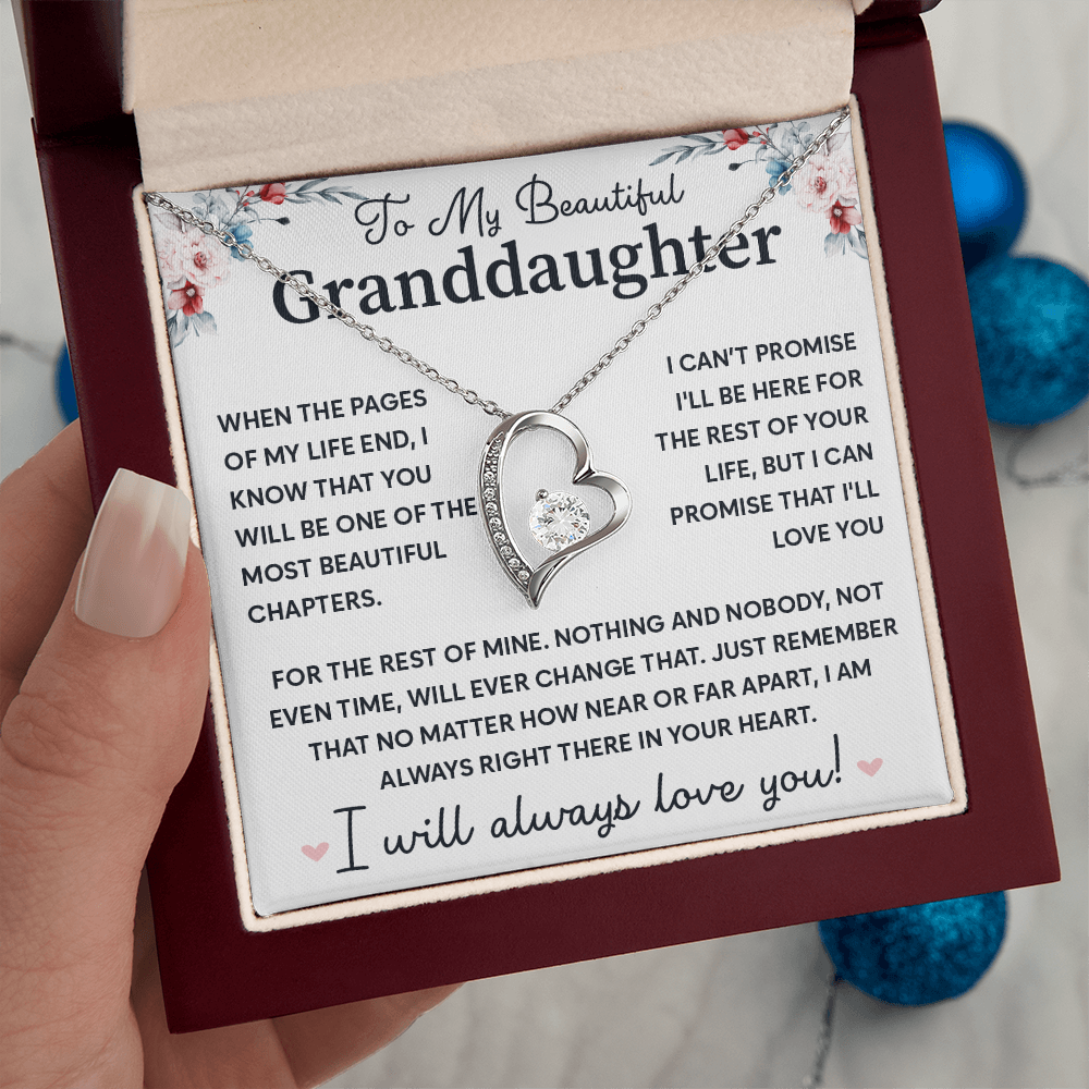 To My Beautiful Granddaughter - Meaningful Gift of Love and Connections