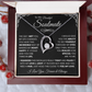 To My Beautiful Soulmate Necklace Husband to Wife Romantic Surprise Gifts