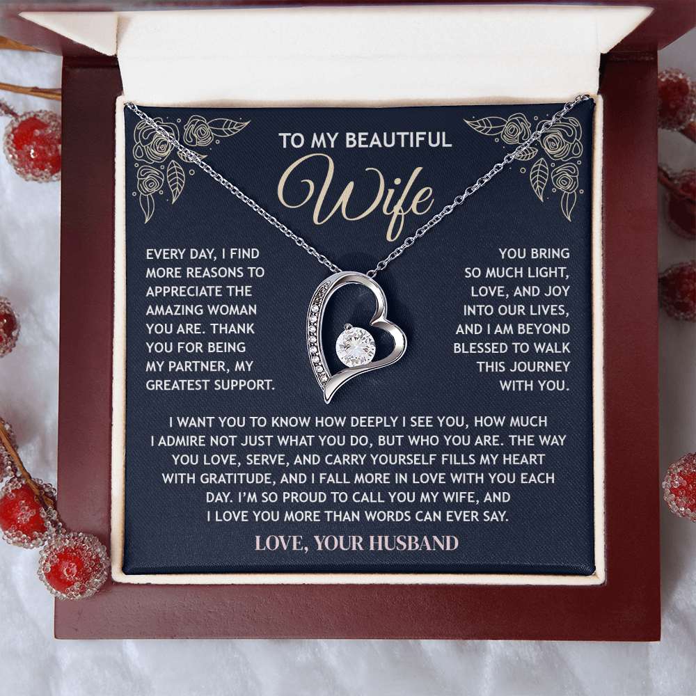 To My Dearest Wife –  My World Shines Brighter Because You're in It