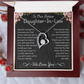 Future Daughter-in-law Love Knot Necklace - Gift From Mother-in-law