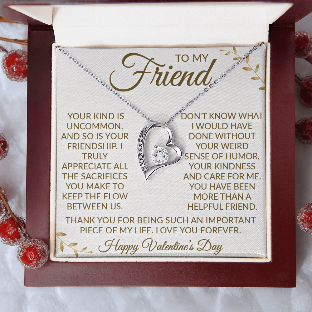 Forever Love Necklace – A Special Valentine's Day Gift for a Cherished Friend