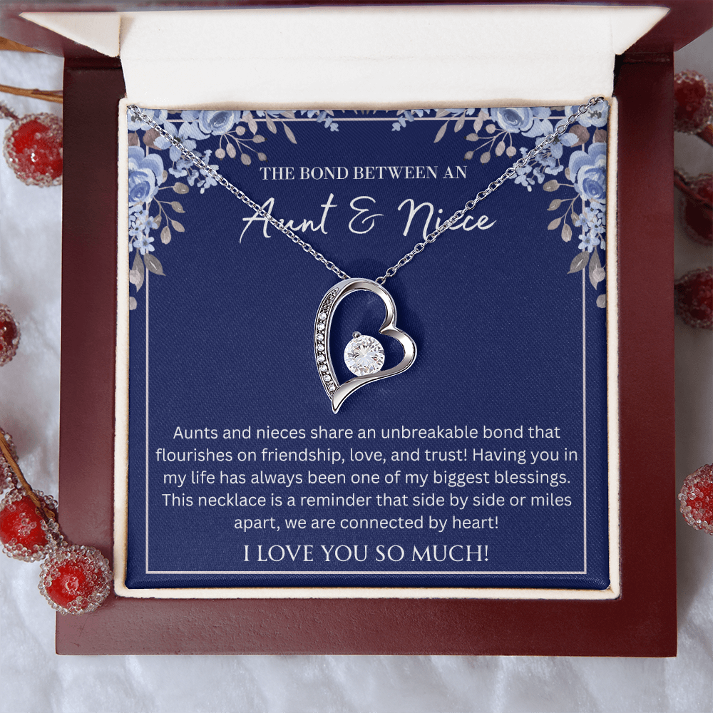 Niece Gifts From Auntie - Aunt Gifts From Niece - Aunt Niece Necklace