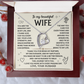 Wife Necklace From Husband to My Wife Soulmate Necklace for Women