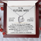 To My Future Wife - I'll Love You Endlessly - Forever Love Necklace