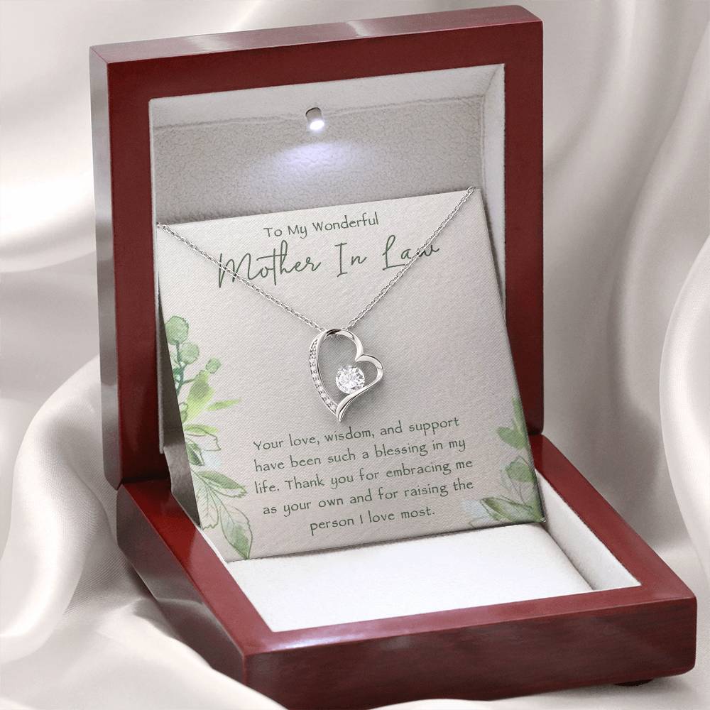 Mother In Law Necklace, Forever Love Necklace, Mother in law special Stainless Steel Necklace, Mother In Law Friend