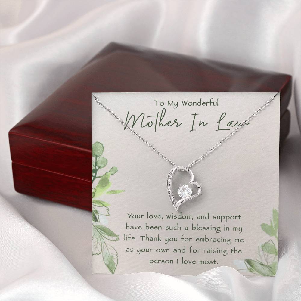 Mother In Law Necklace, Forever Love Necklace, Mother in law special Stainless Steel Necklace, Mother In Law Friend