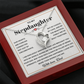 To My Stepdaughter - Forever Love Necklace, Daughter Gifts