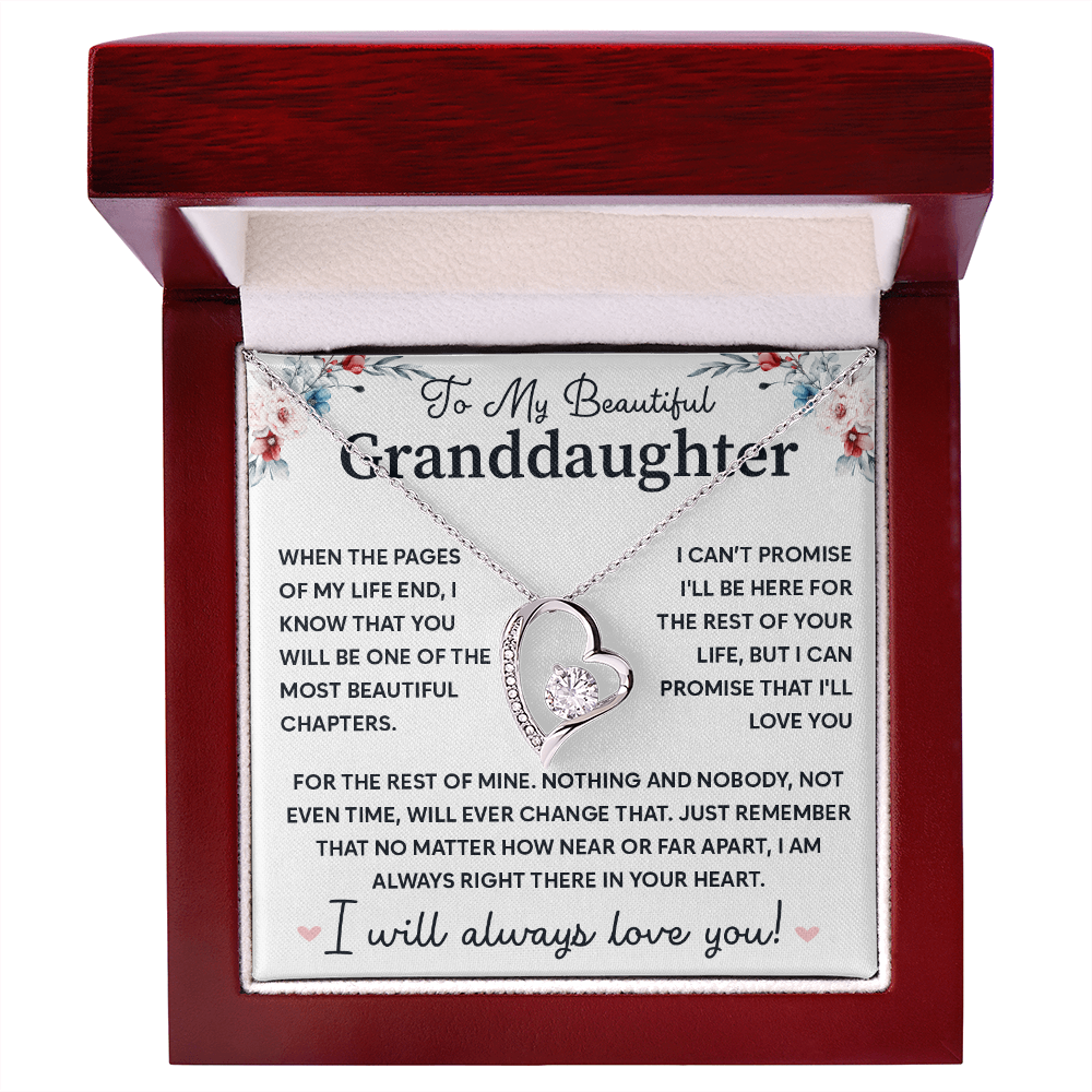 To My Beautiful Granddaughter - Meaningful Gift of Love and Connections