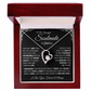 To My Beautiful Soulmate Necklace Husband to Wife Romantic Surprise Gifts