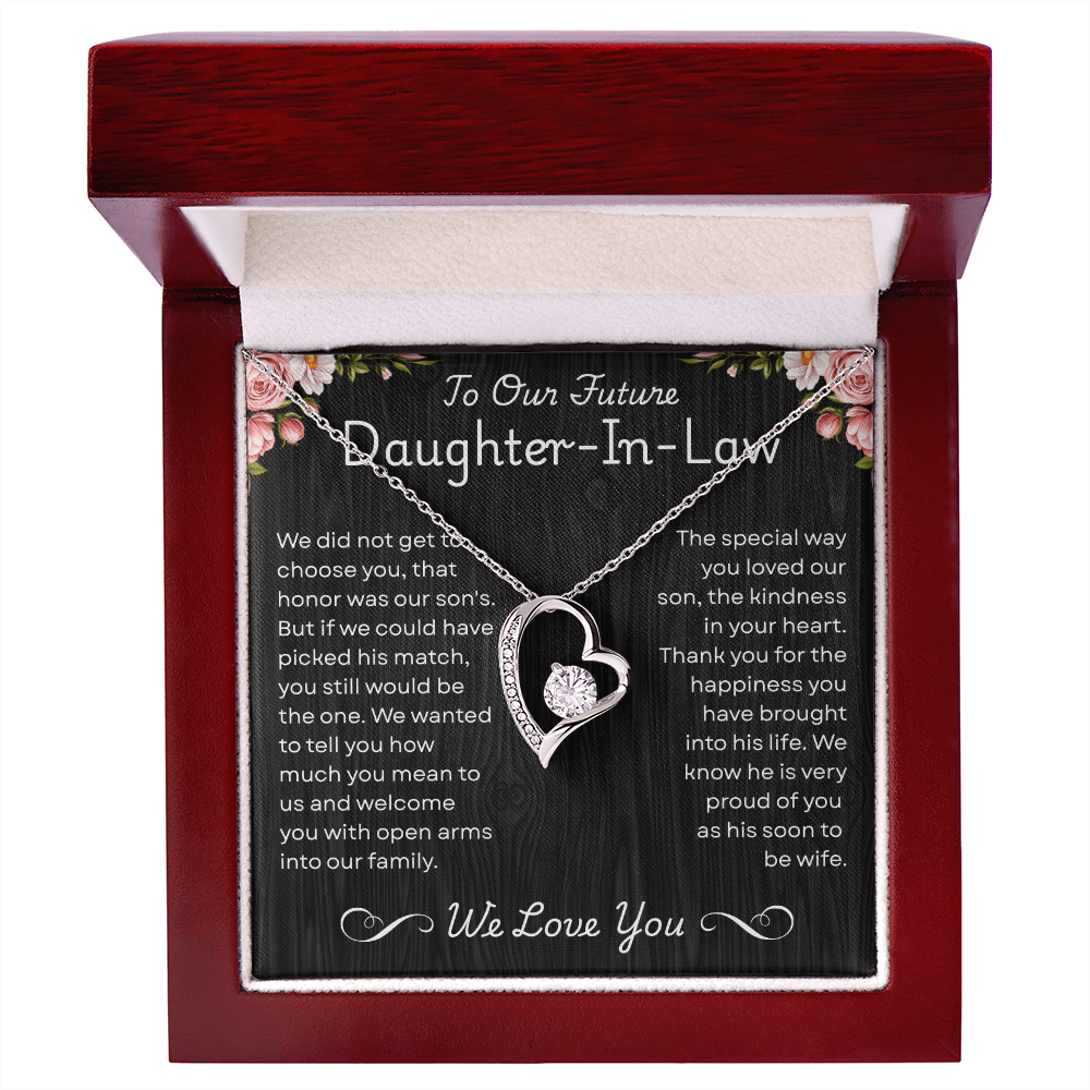 Future Daughter-in-law Love Knot Necklace - Gift From Mother-in-law