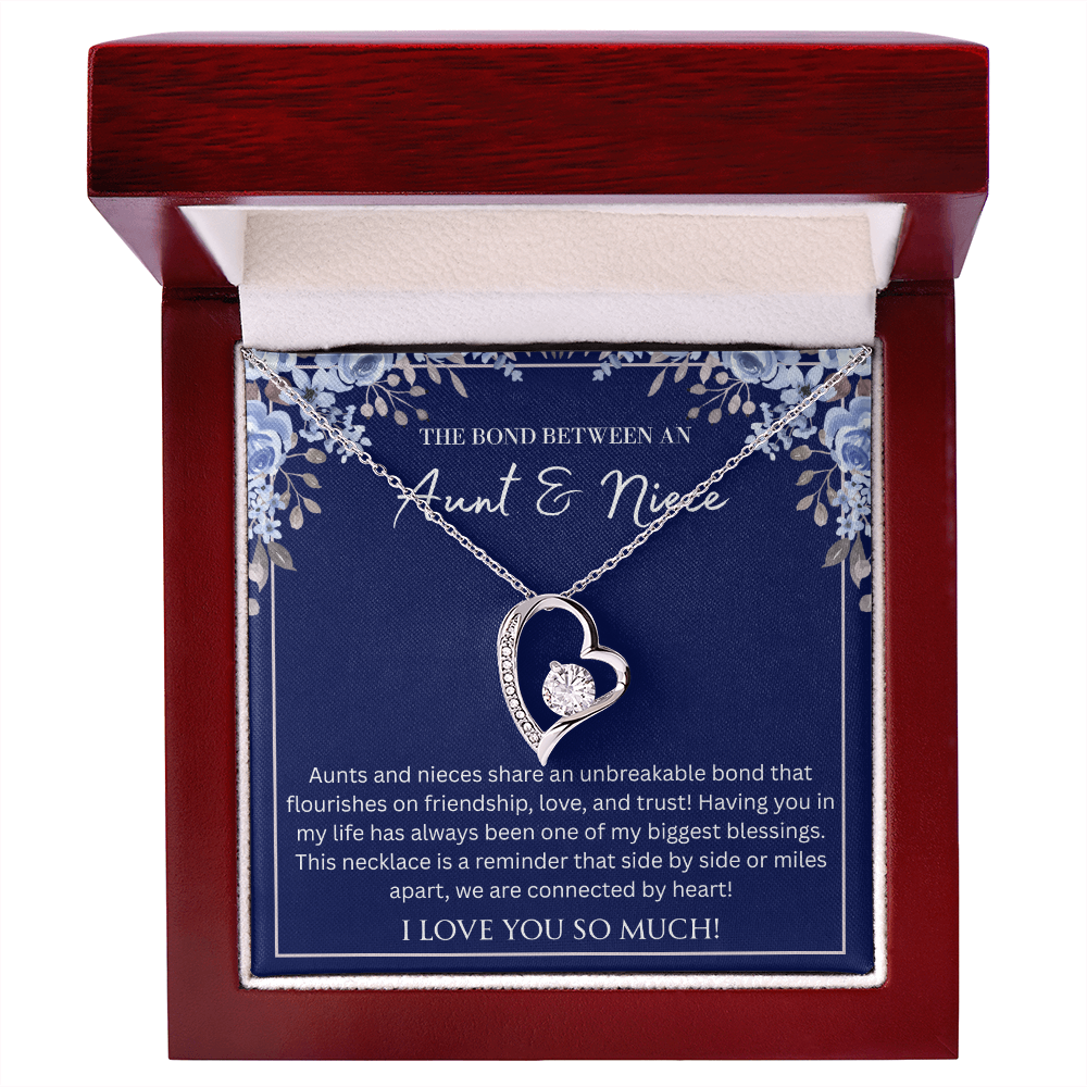 Niece Gifts From Auntie - Aunt Gifts From Niece - Aunt Niece Necklace