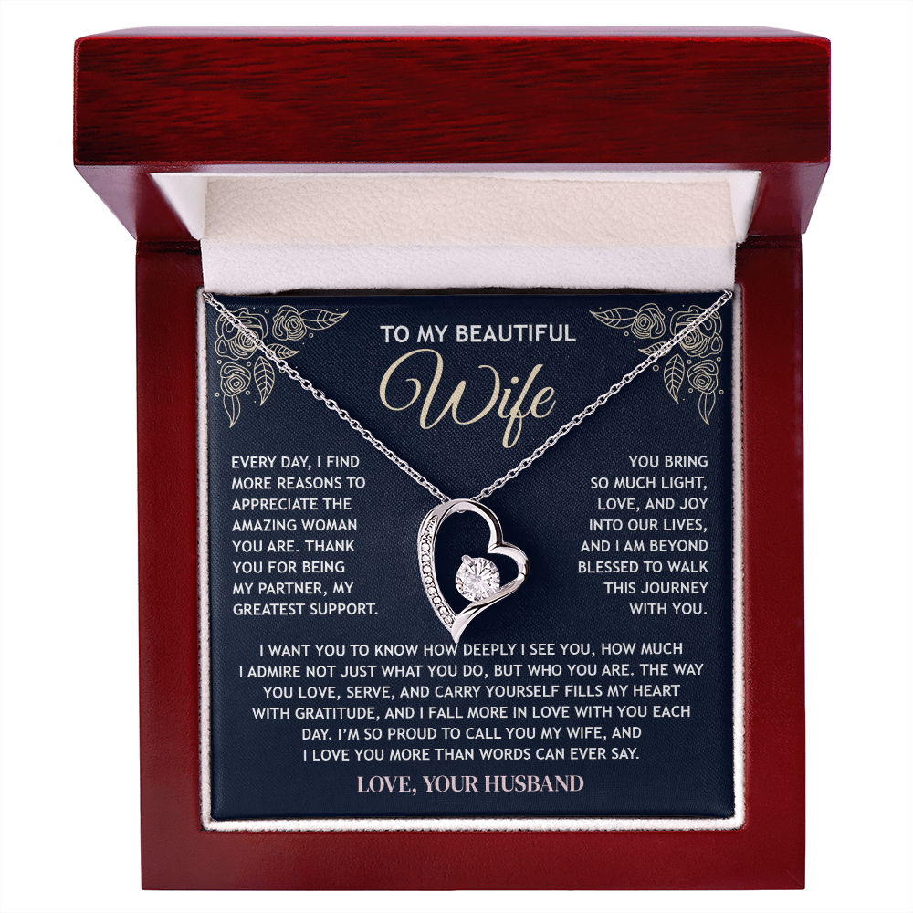 To My Dearest Wife –  My World Shines Brighter Because You're in It